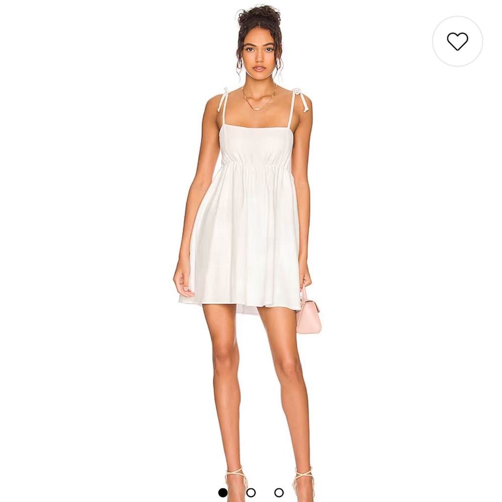 Show Me Your MuMu Gretchen Mini Dress in White